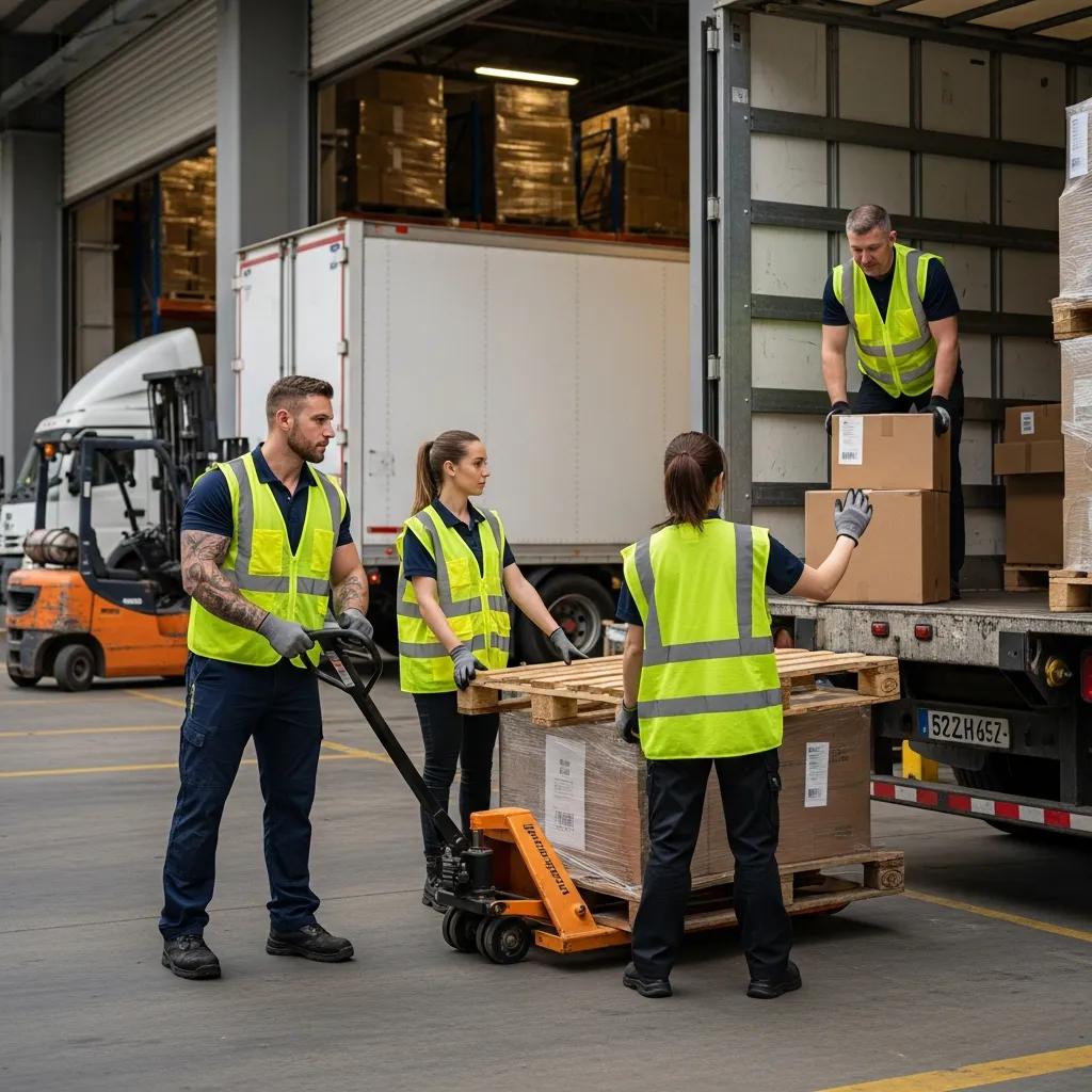 Third-party lumper services improving cost and efficiency at a loading dock